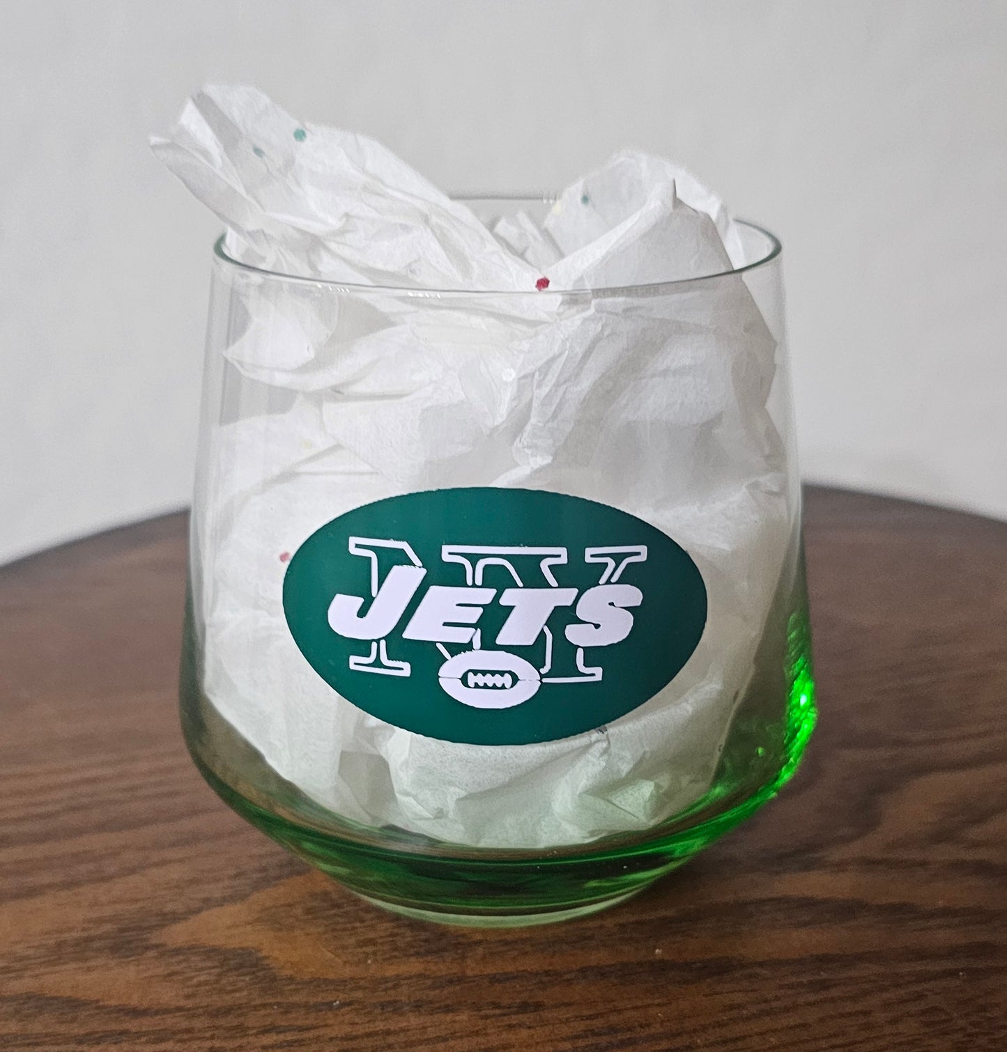 GREEN GLASS JETS 10 OZ