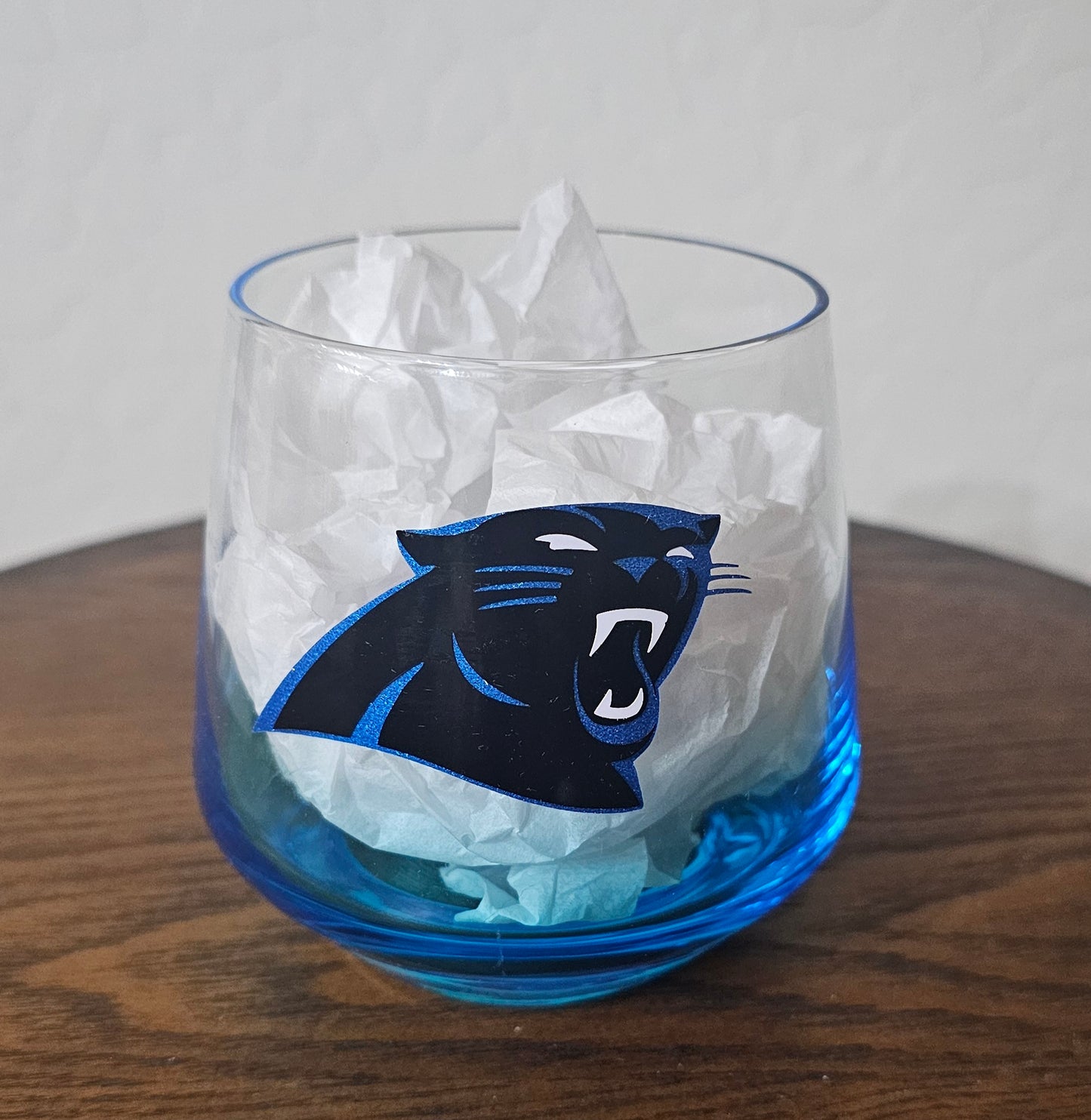 BLUE GLASS PANTHERS 10 OZ