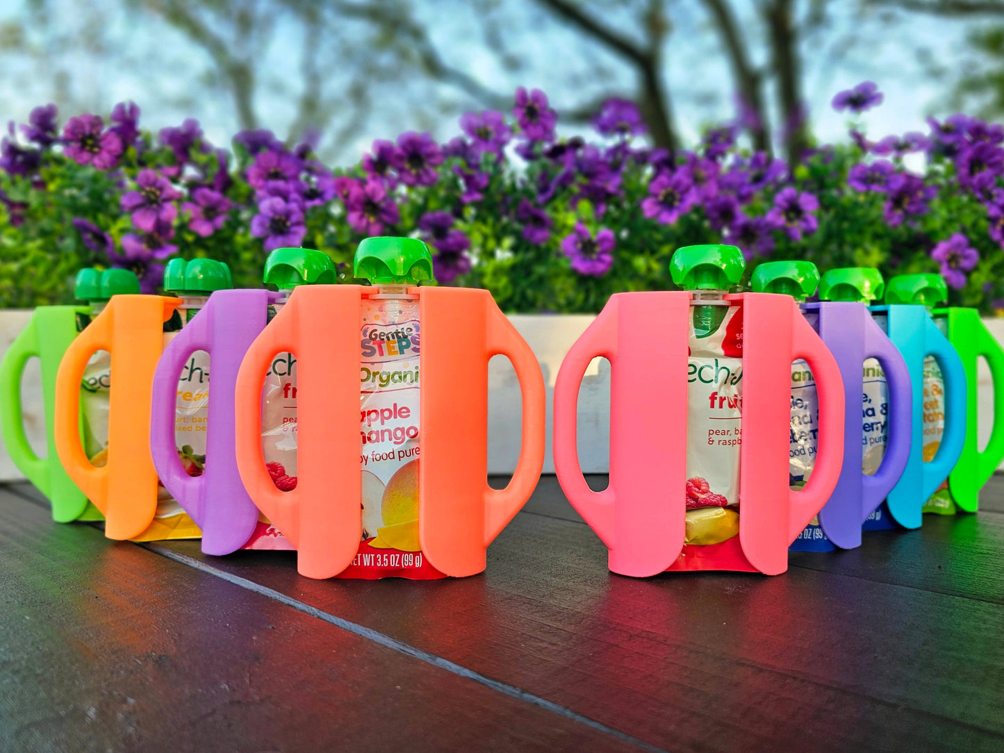 8 Colors- Squeeze Pouch Holder Baby Food