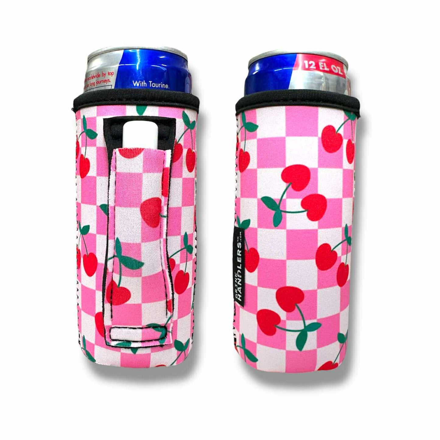 Checker Cherries 12-16oz Slim Can Handler™