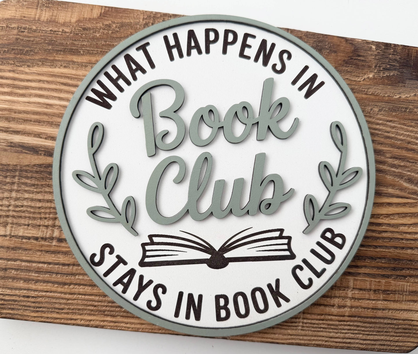 What happens in book club stays in book club, book club