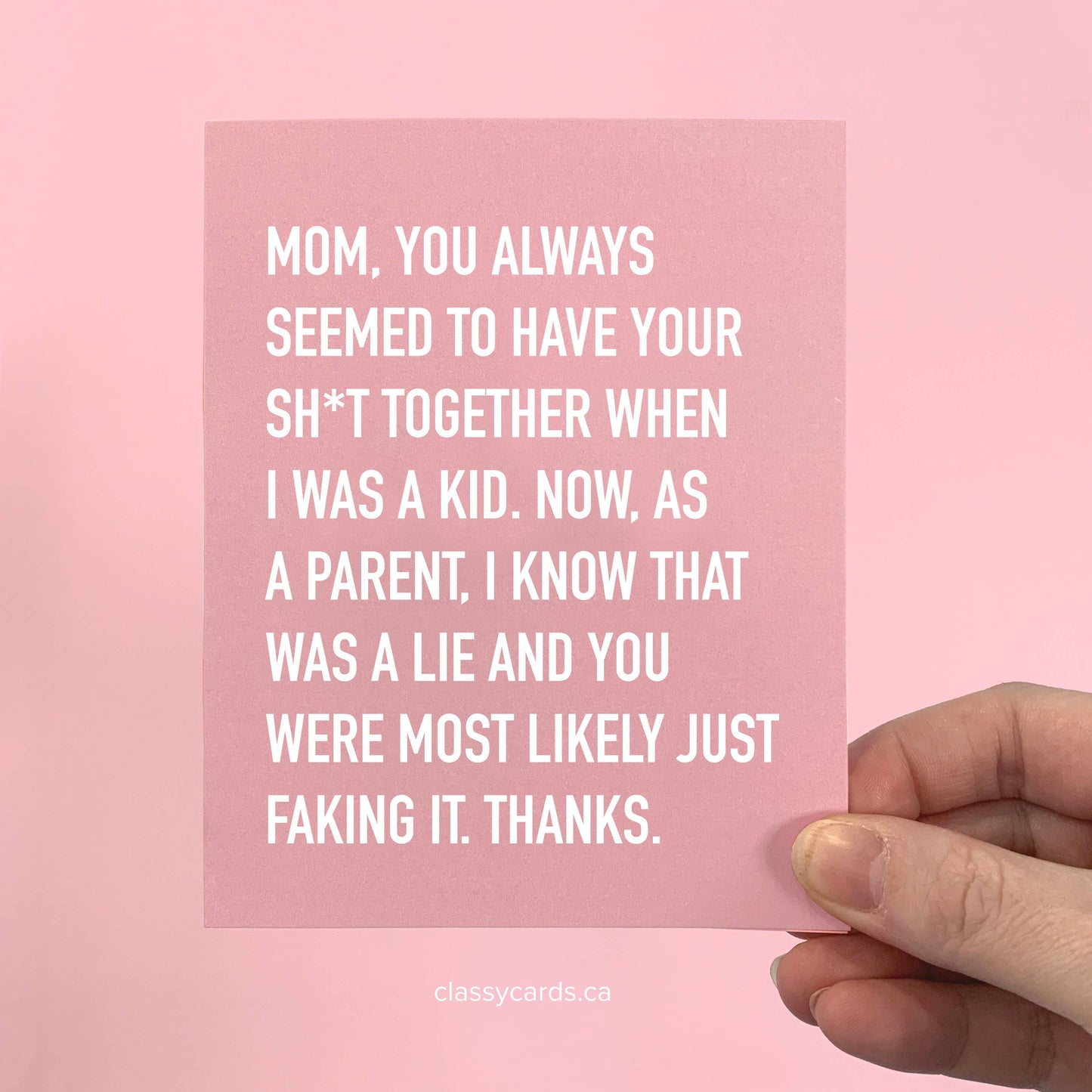 Shit Together Mom Card