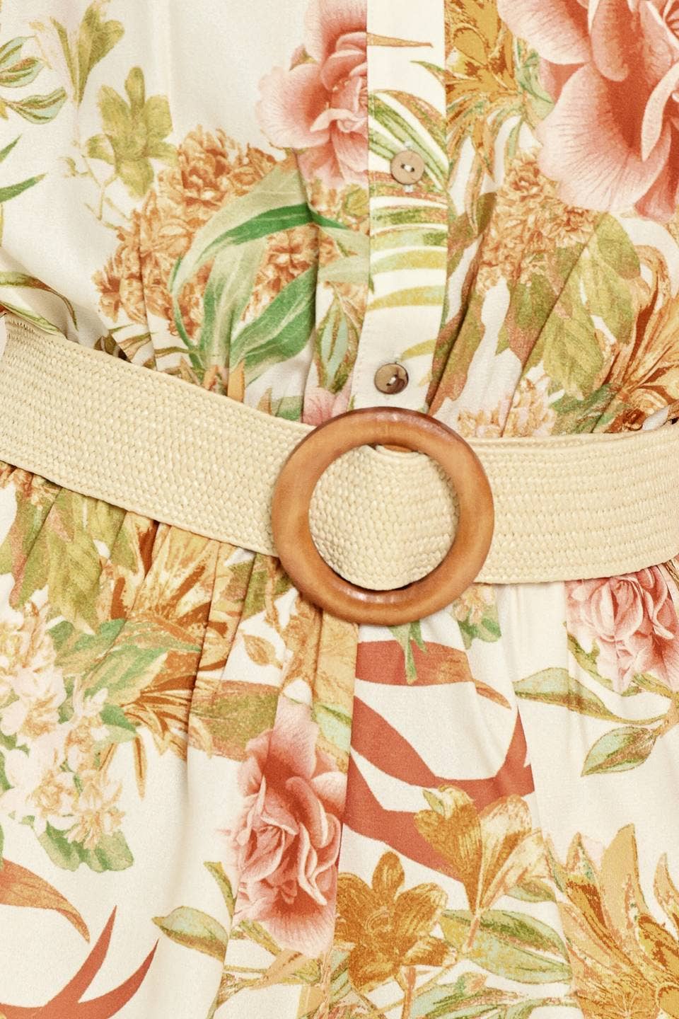 A printed woven romper - IP9259