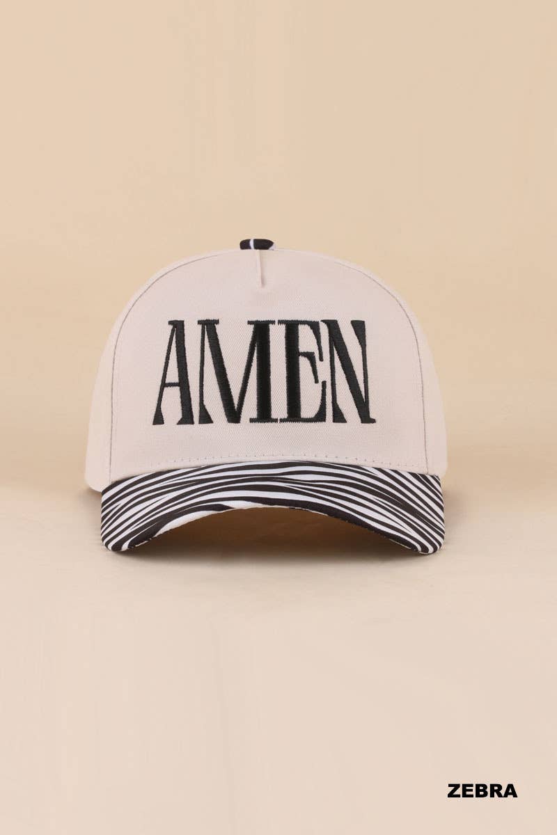Amen Two Tone Cotton Hat