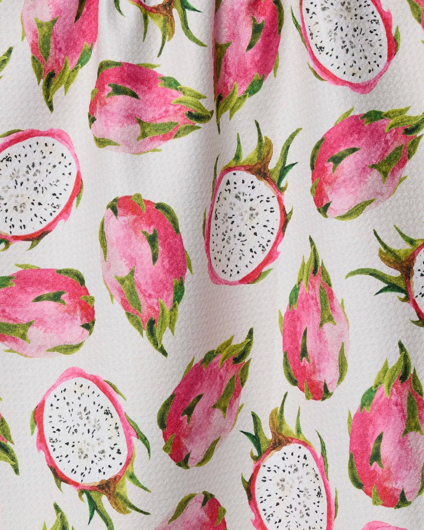 Pink Dragon Tea Towel