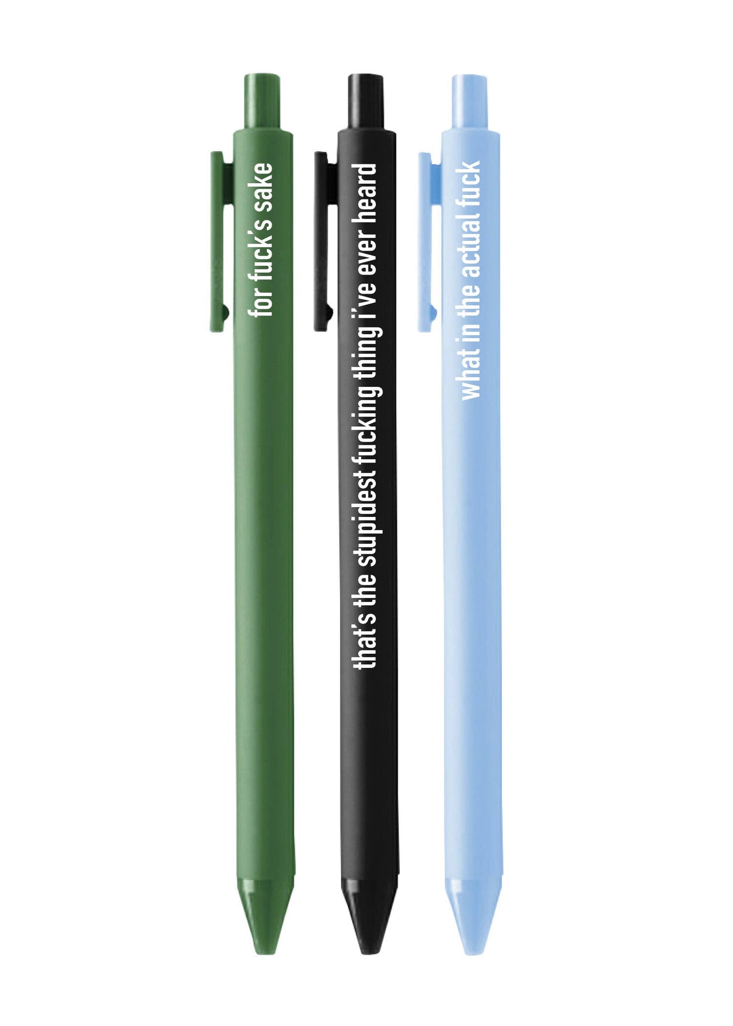People Who Don't Give a Fuck Pens
