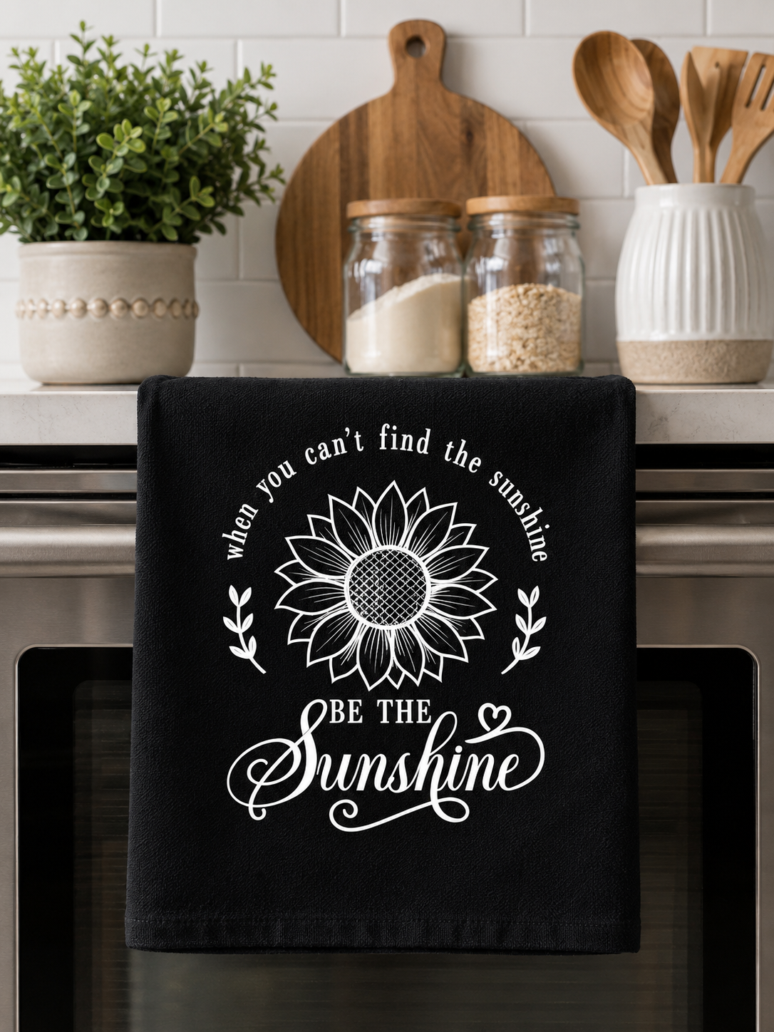 When You Can't Find the Sunshine – Tea Towel