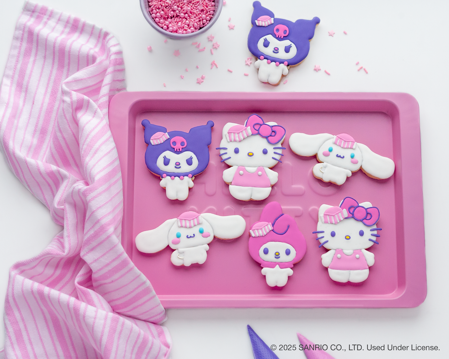 Kuromi™ Cookie Cutter and Spatula Set
