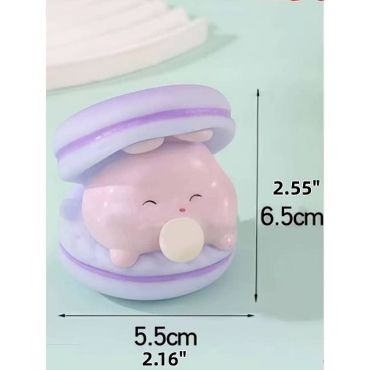 Macaroon Squeeze Animals Spit Bubble Toy