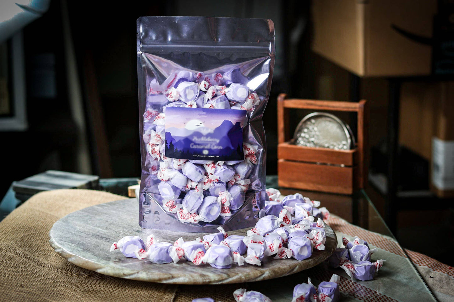 Huckleberry Taffy