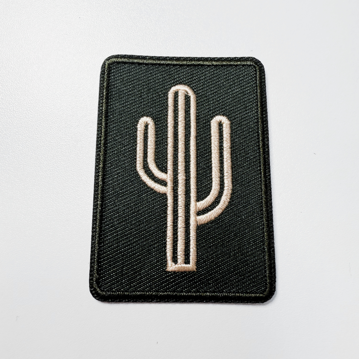 2" Cactus - Embroidered Hat Patch