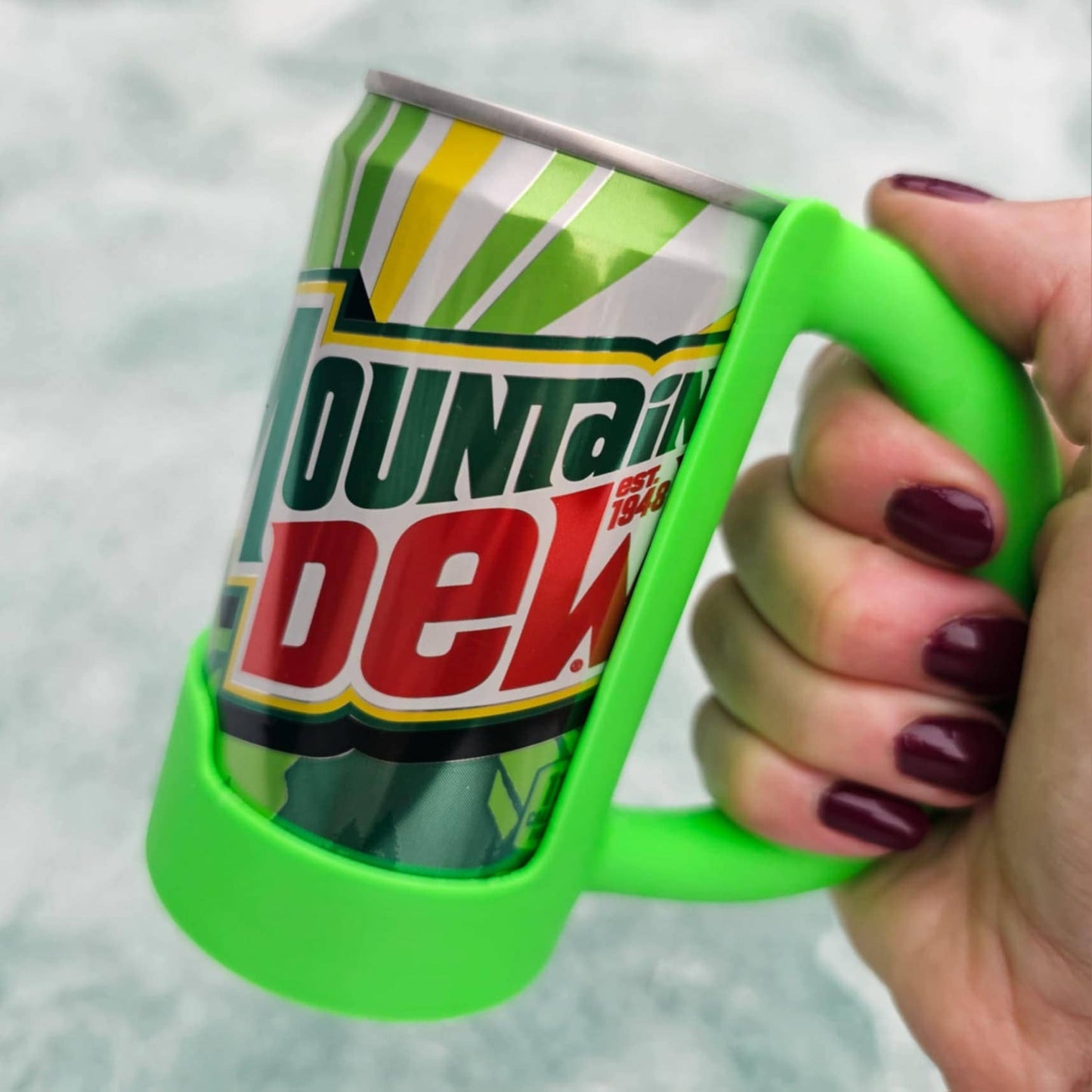 7.5 & 8.4 oz MINI Can Holder, Mini Soda Pop Holder Handle