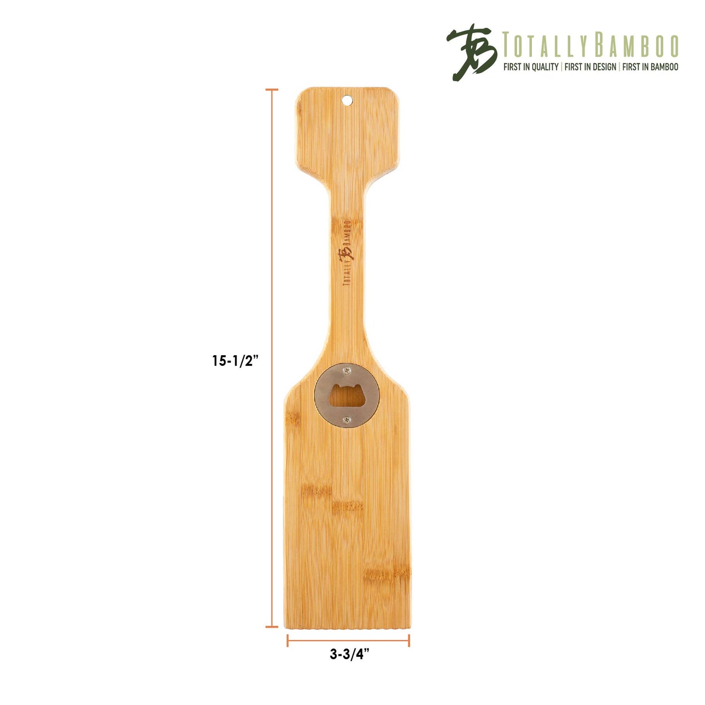 Bristle-Free BBQ Grill Scraper with Bottle Opener
