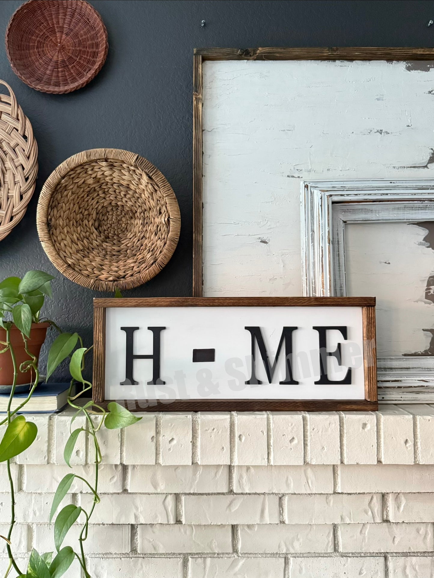 INTG HOME SIGN (INCL. 1 MAGNET)