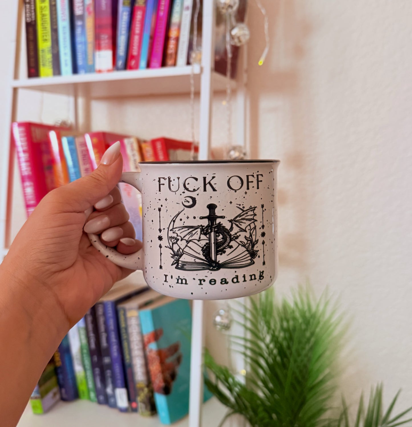 Romantasy F**k Off I’m Reading Ceramic Mug
