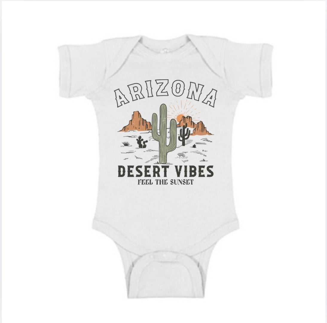 18 m Arizona desert vibes onesie