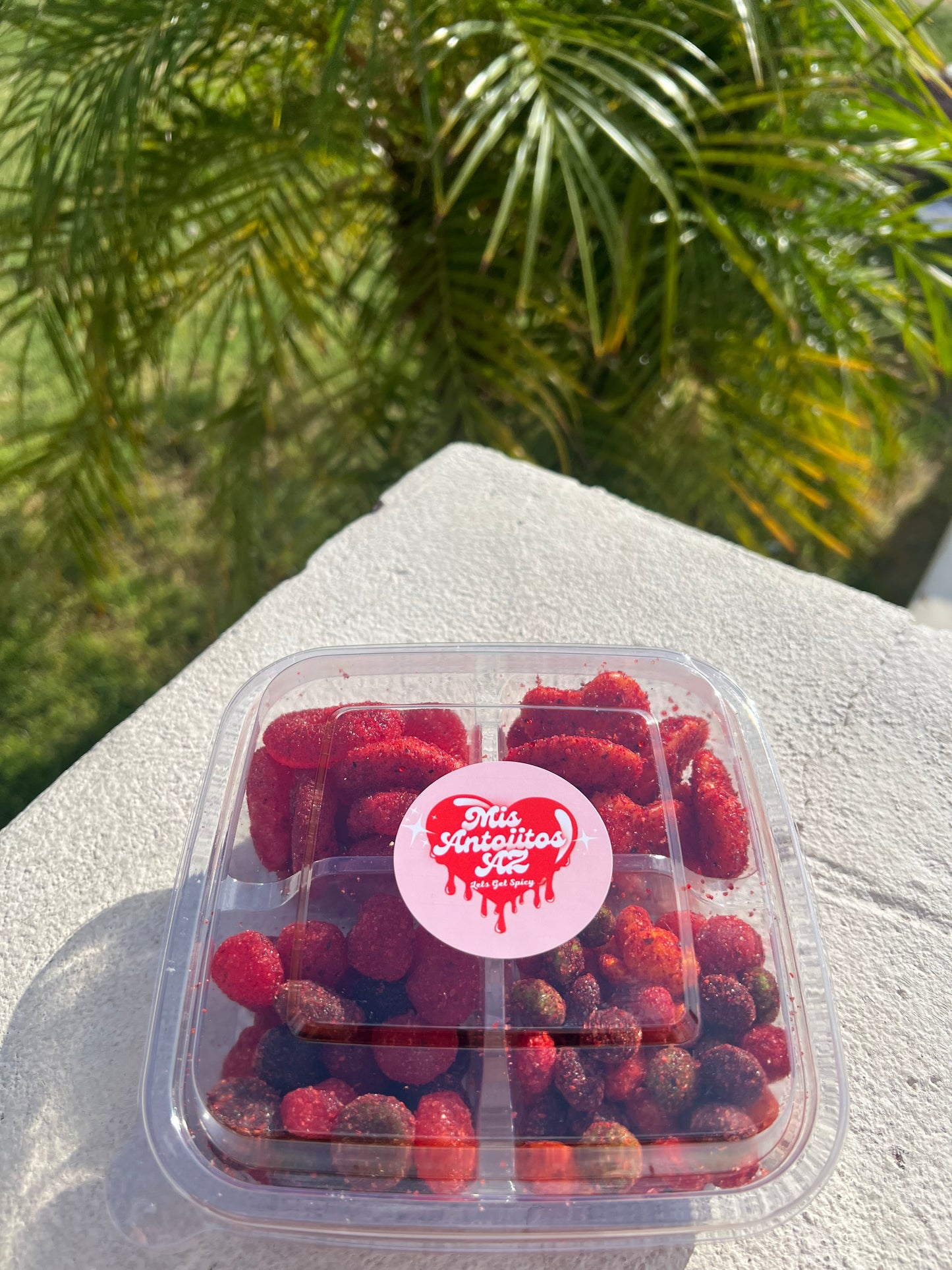 Red Mis Antojitos AZ Mini platter, Mini platter