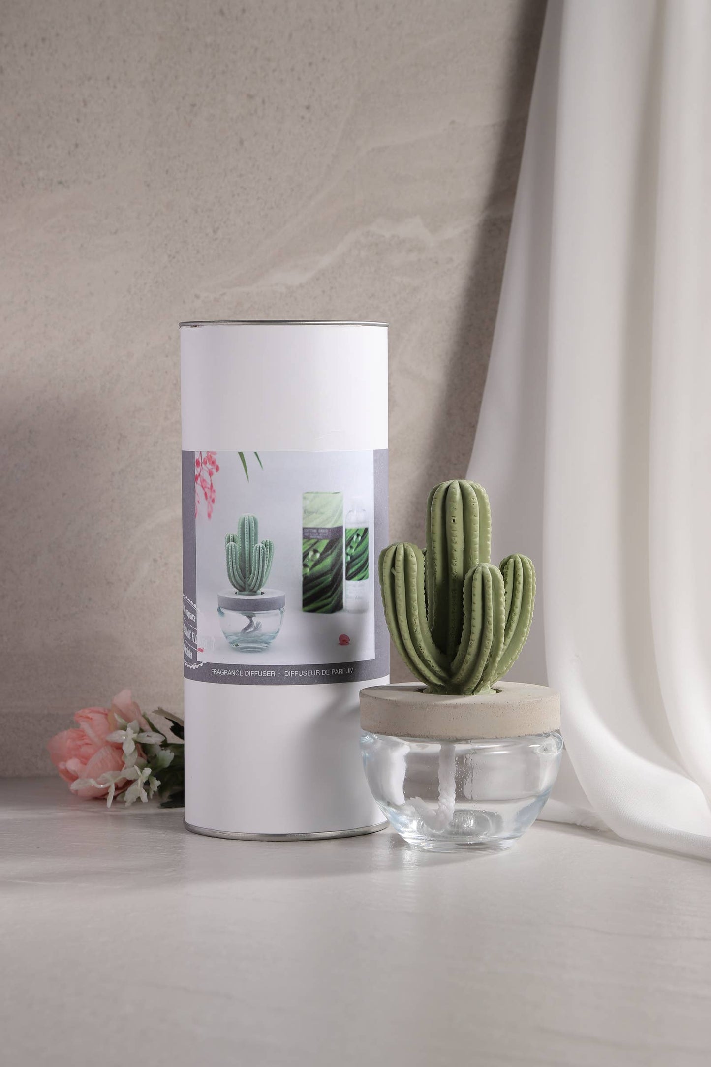 Cactus Ceramic+200ml/6.76FL OZ Refill Oil (CAC+WM)-Gift Set