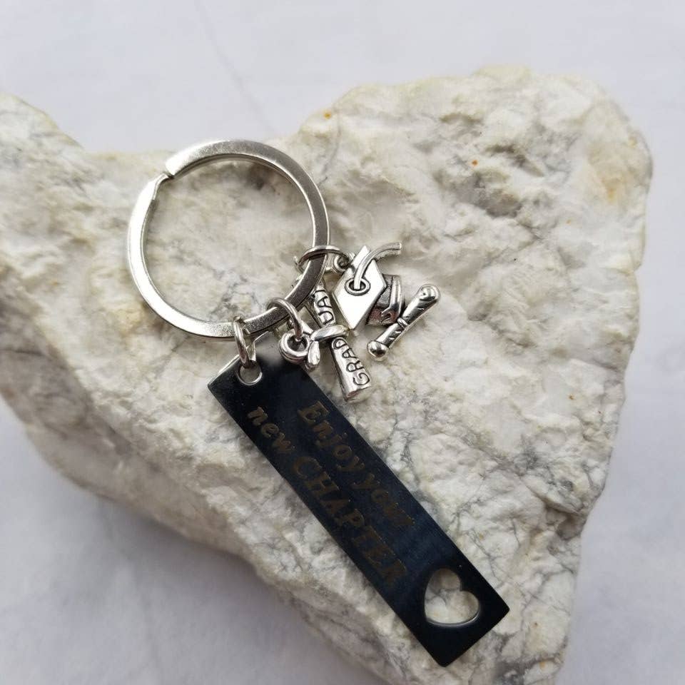 Enjoy your new CHAPTER Keychain - Graduation