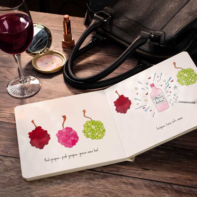 Mommy Loves Wine by Mike Lukaszewicz
