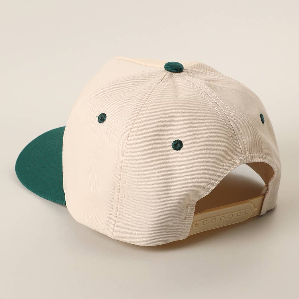 I'm Nicer When I'm Tipsy 3D Embroidered Two-Tone Trucker Hat