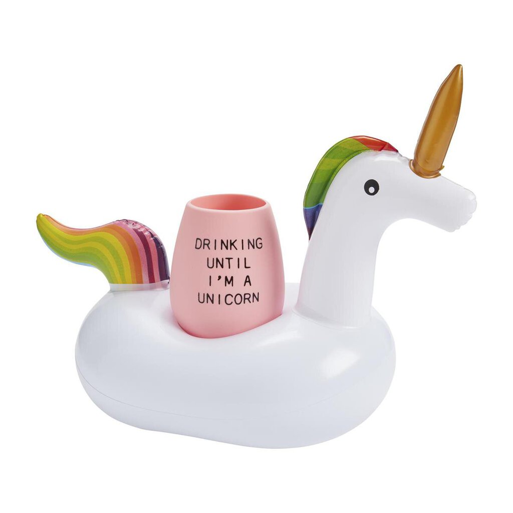 Unicorn Wine Floaty Set