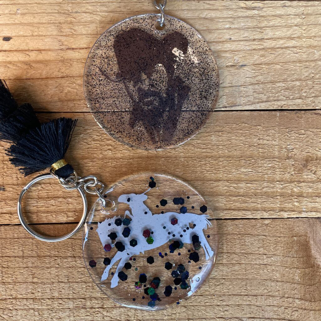 Round Keychain variety of options