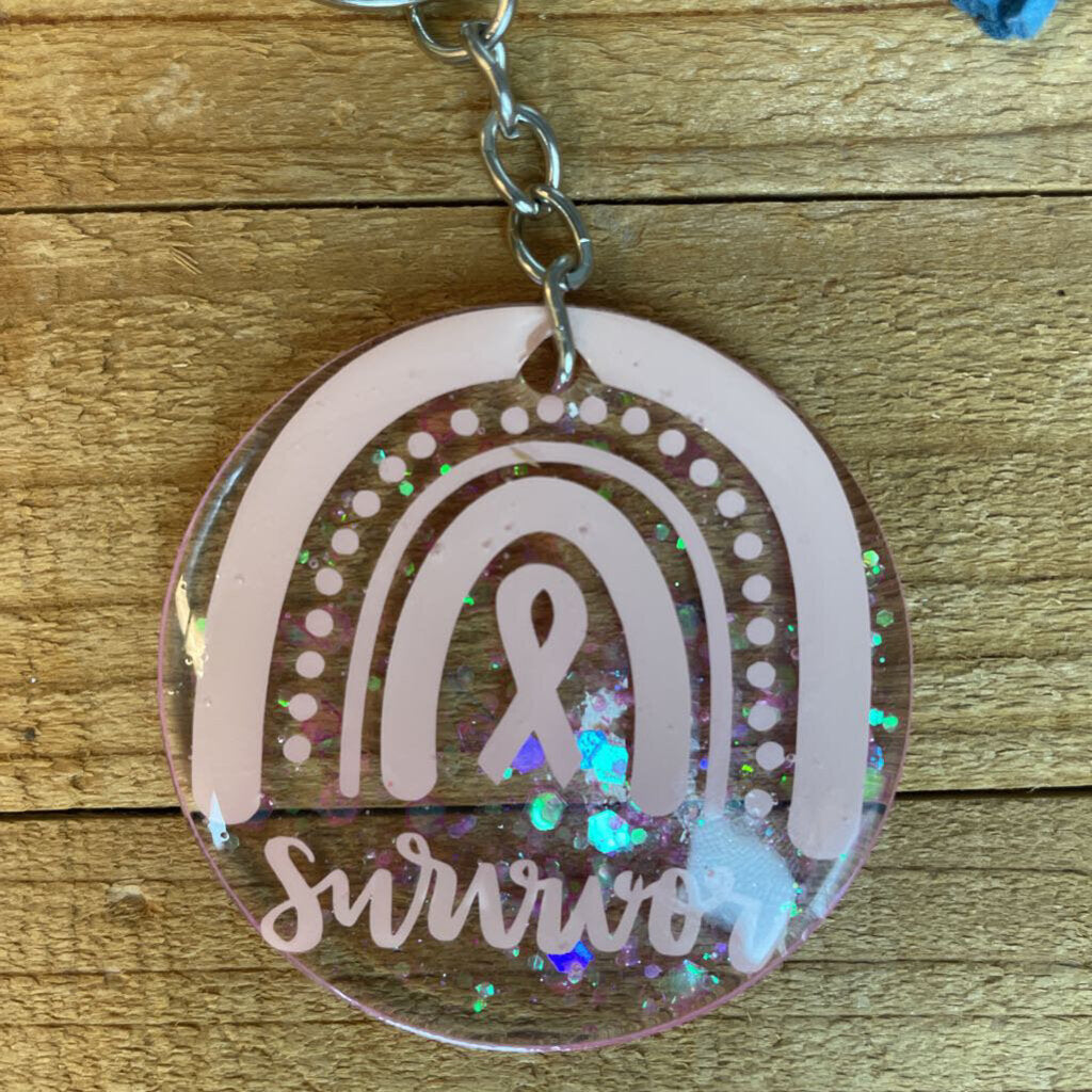 Round Keychain variety of options