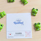 Pocket Frog Encouragement Card with Mini Figurine