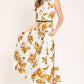 A printed woven midi dress - ID24034