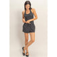 Polka Dot Drawstring Shorts