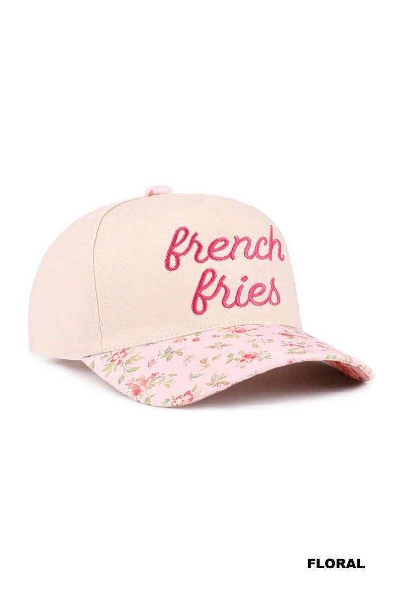 French Fries Two Tone Cotton Hat