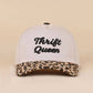 Thrift Queen Two Tone Snapback Hat