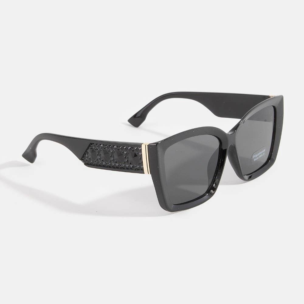 Oversized Square Cat-Eye Sunglasses