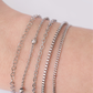 Permanent Jewelry Stainless Steel Chain Starter Kit - 5 Chain Style Pack