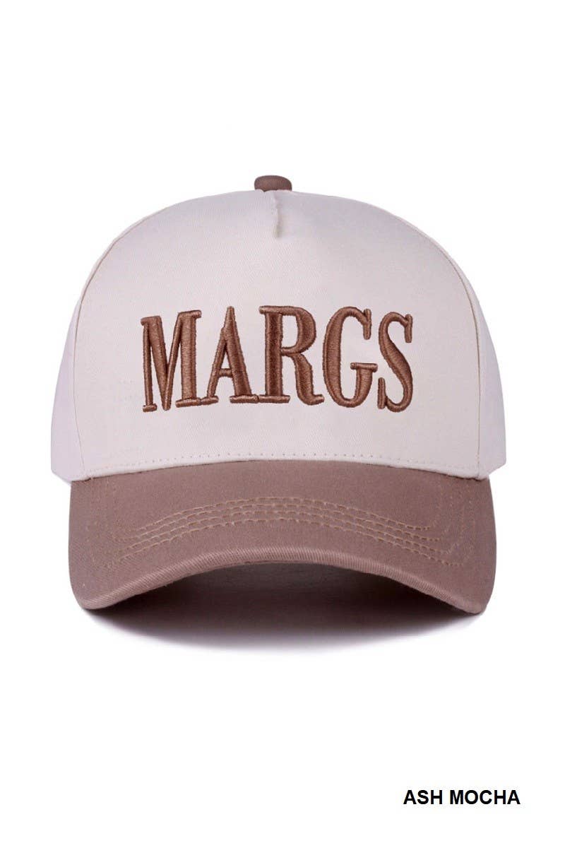 Margs Two Tone Canvas Cotton Cap