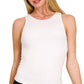 `Premium Rayon Double Layered Tank Top - Zenana