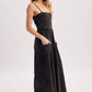 WASHED SLEEVELESS WIDE LEG JUMPSUIT