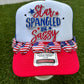 Trendy Star Spangled and Sassy Glitter Patch