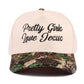 Pretty Girls Love Jesus Two Tone Cotton Hat