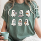Ghost Reading Books Shirt, Bookish Halloween Shirt