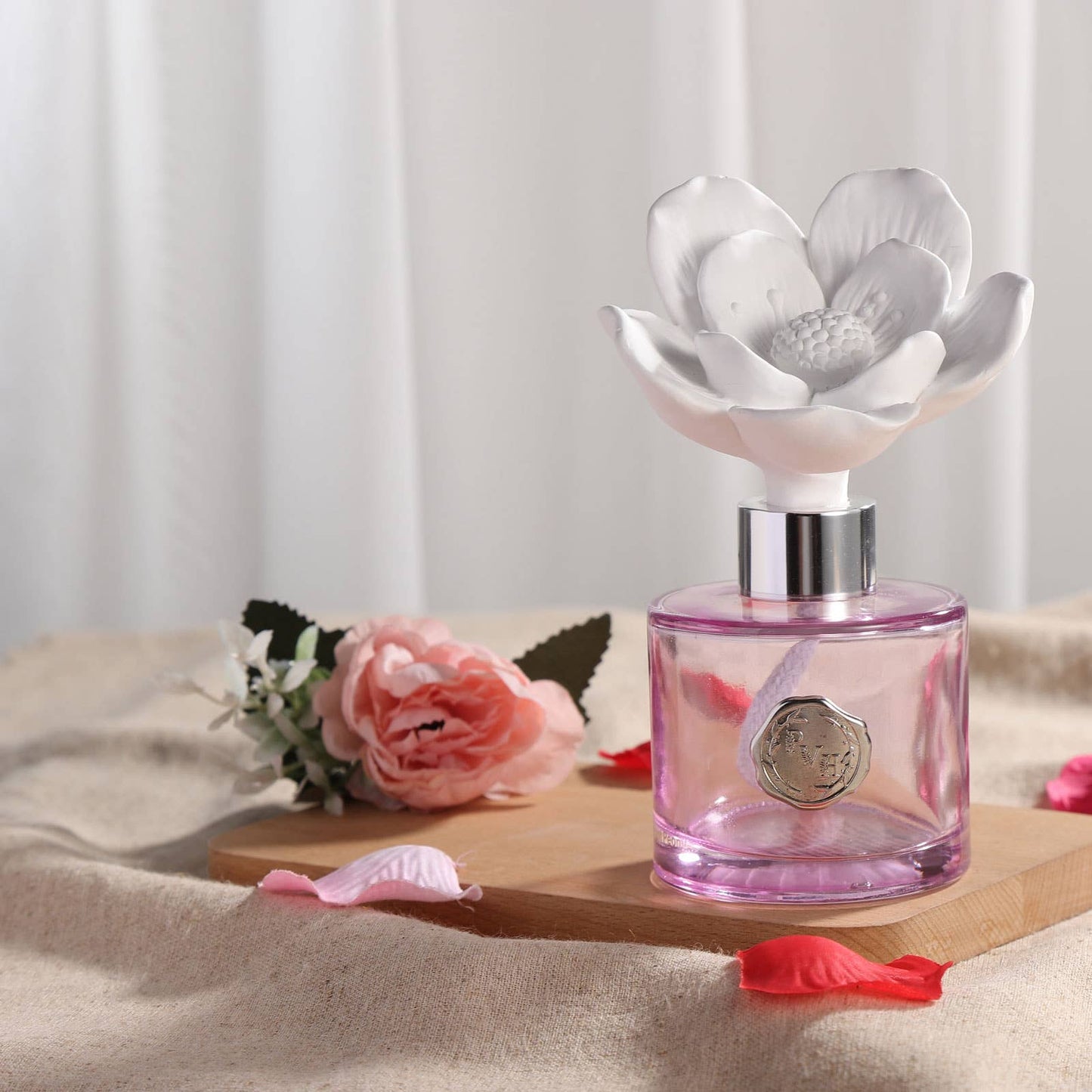 Magnolia Flower Diffuser Gift Set - Elegant Peony