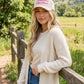 Besties'/I'm The Friend In Low Places two tone snapback hat