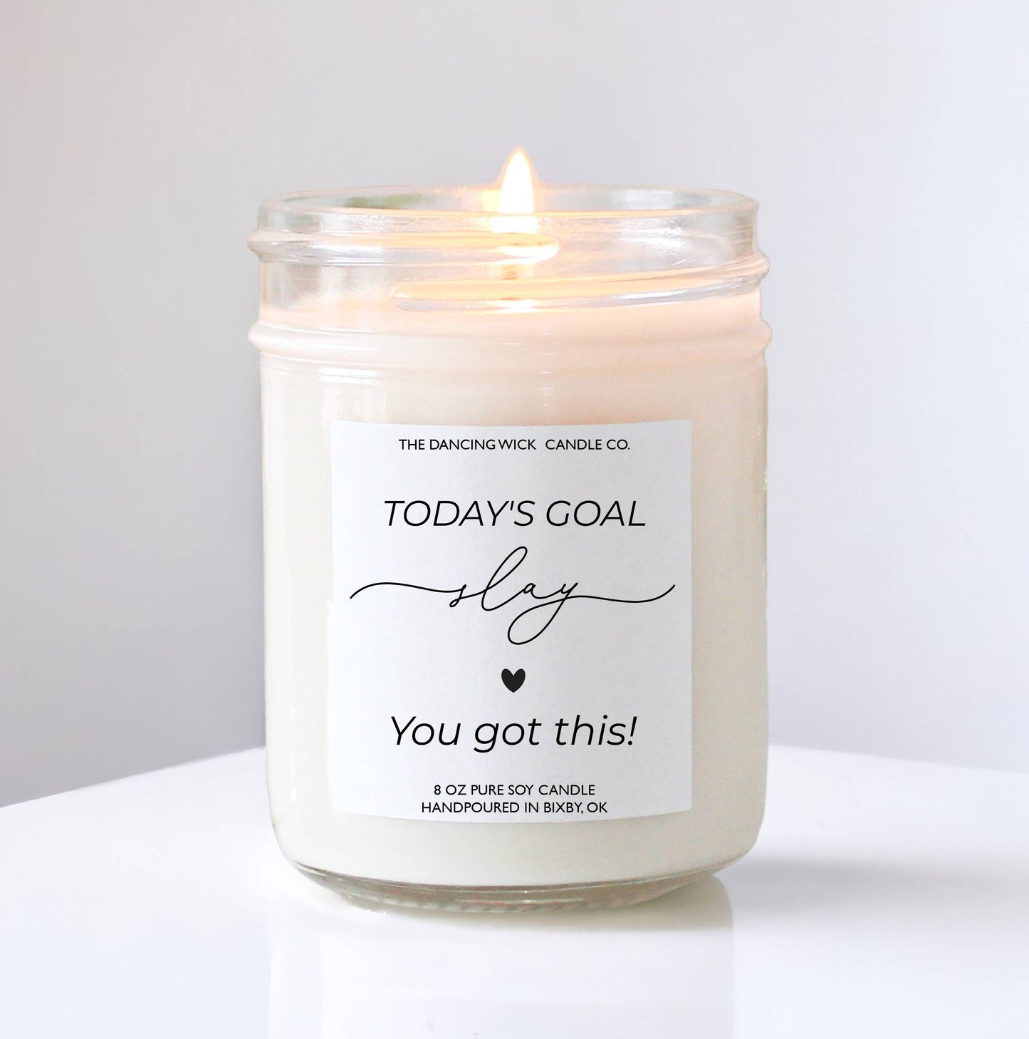 Motivational You got this Gift Candle - Morning Latte Scent