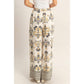 Wide-Leg Printed Palazzo Pants