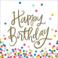 Birthday Cocktail Napkins | Happy Birthday (Script) - 20ct