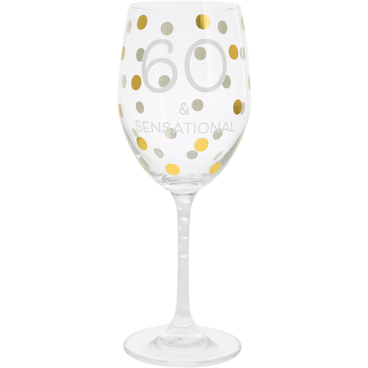 60 - Gift Boxed 16 oz Crystal Wine Glass