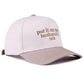 `Put It On My Husband's Tab Two Tone Canvas Cap