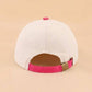 No Hard Feelings Two Tone Canvas Cotton Cap