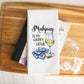 Mahjong Happy Hour Towel, Mahjong Tile Game Decor